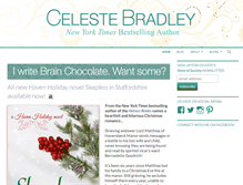 Tablet Screenshot of celestebradley.com